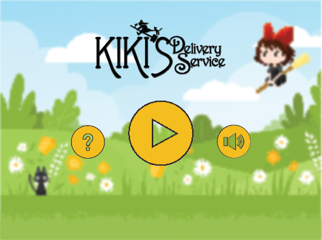 Kiki’s Delivery Service 2D Game